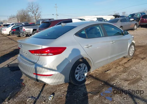 2018 Hyundai Elantra Se from USA, damaged, VIN 5NPD74LF3JH373414